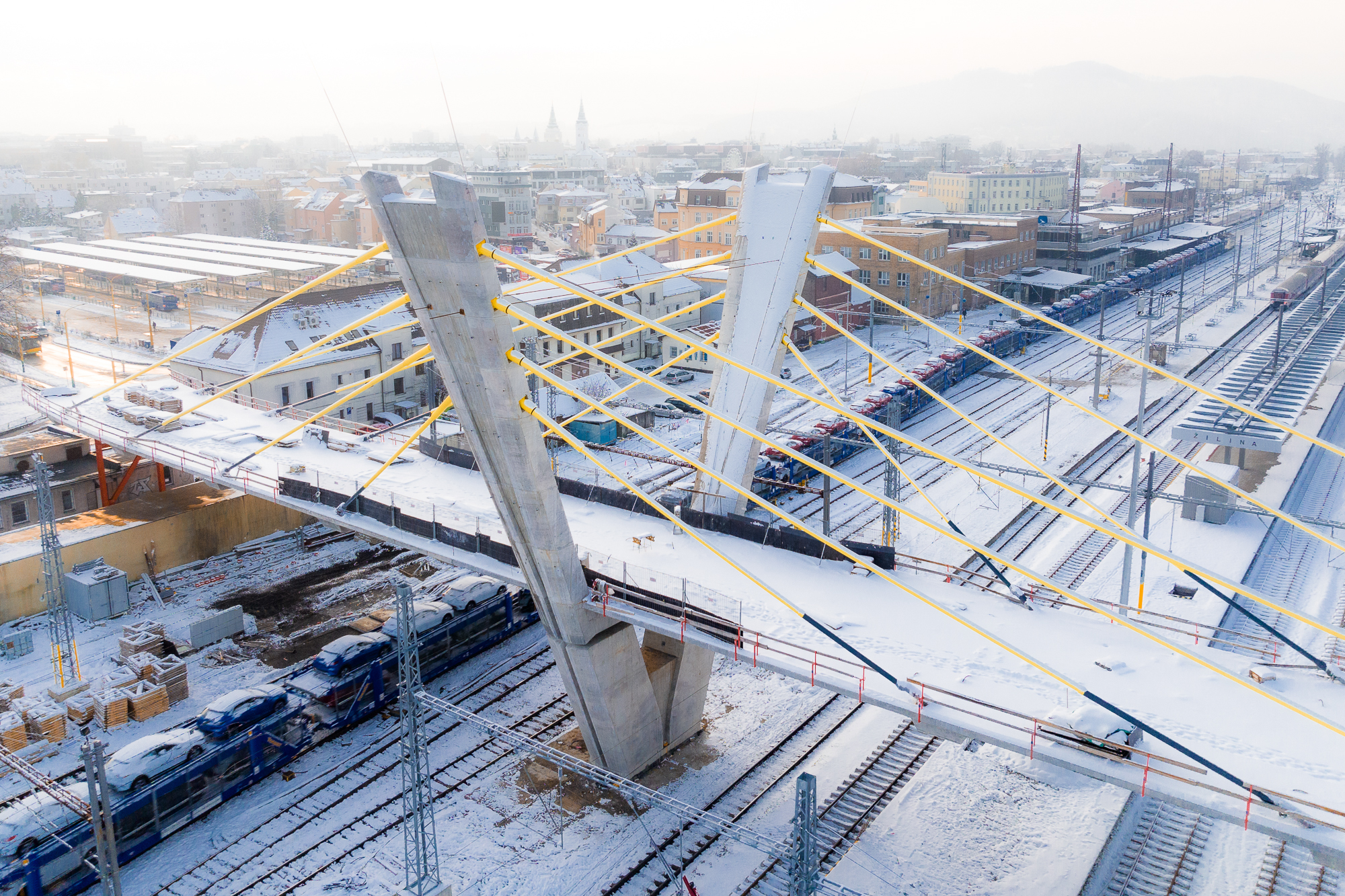 ŽSR - dostavba zriadovacej stanice